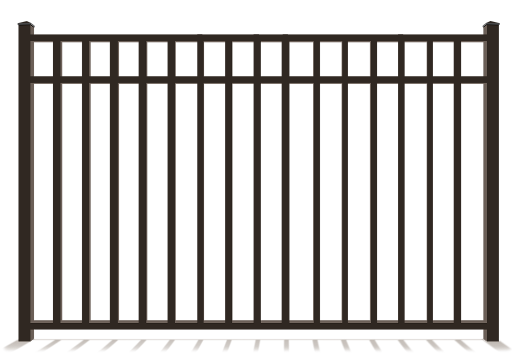 3 rail aluminum fence contractor in Baltimore Metro