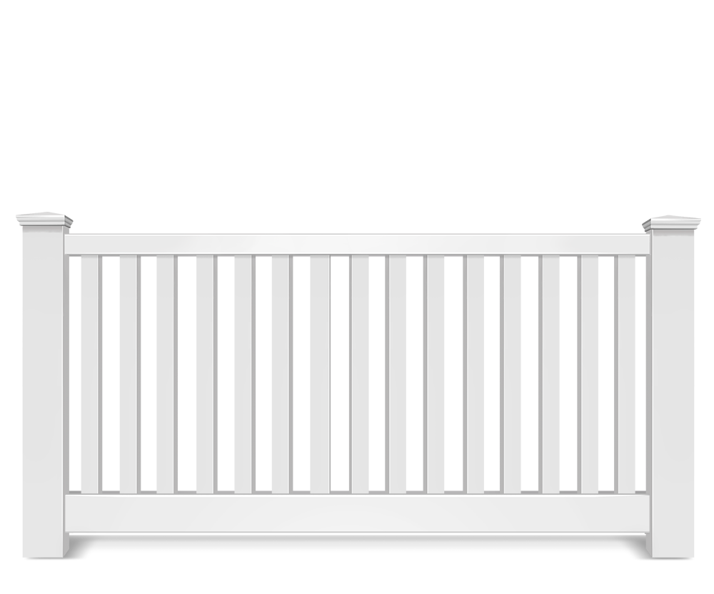 Vinyl picket fence contractor in Baltimore Metro