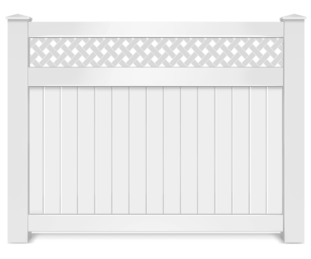 Vinyl decorative fence contractor in Baltimore Metro