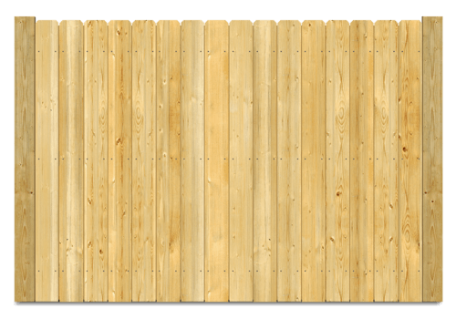 Stockade wood fence in Baltimore Metro